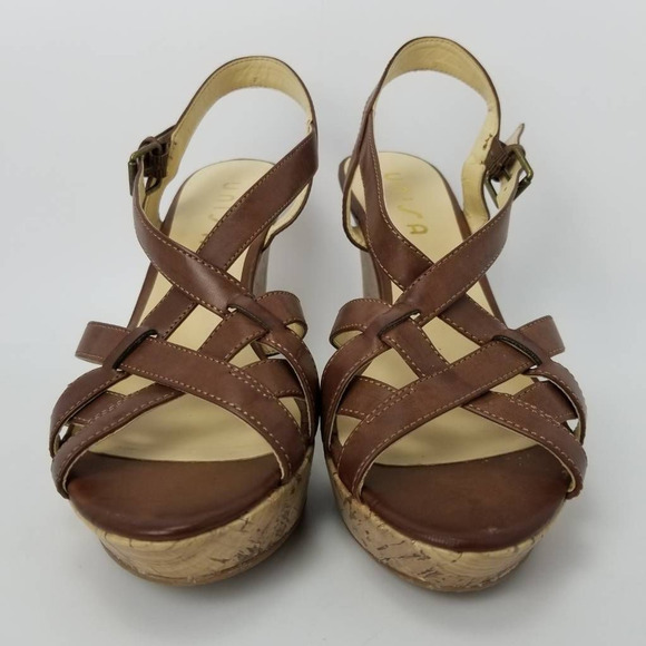 Unisa Womens Unalason J Wedge Heels Sandal Size 8.5 M - Picture 6 of 12